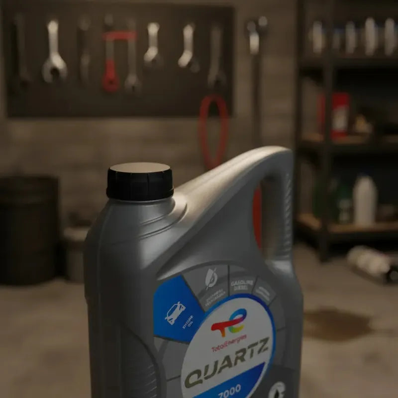 Aceite 10w40 Total Quartz 7000 Energy 4l Semi Sintetico Bencina O Diesel