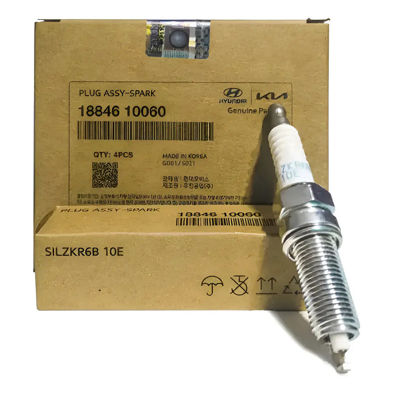Juego Bujías Iridium Originales Hyundai Accent Rb 1.4 1.6