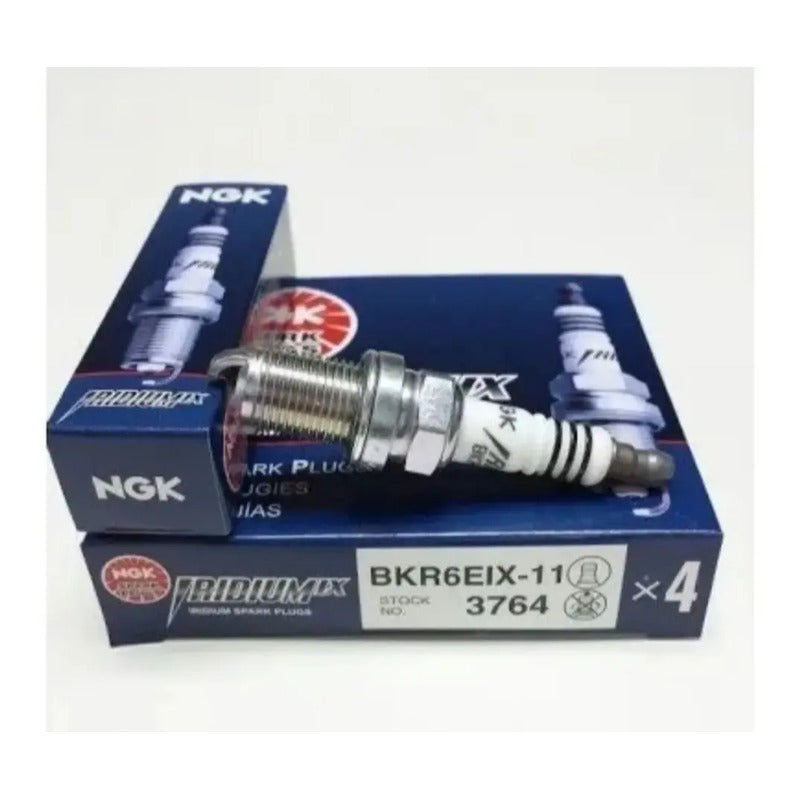 Bujías Ngk Iridium Bkr6eix-11 Para Vehículos 4 Unidades