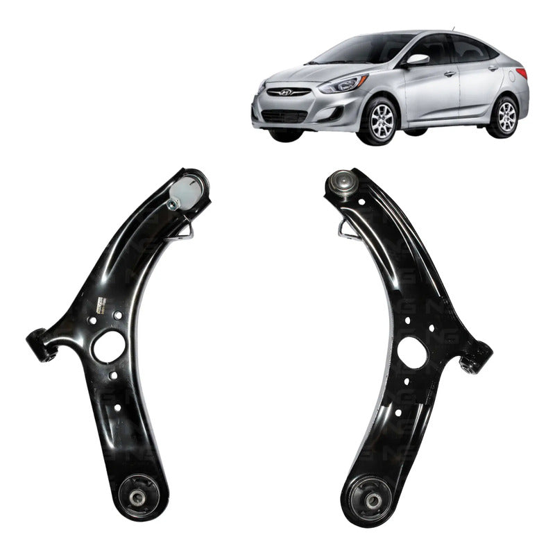 Par Bandejas Suspensión Para Hyundai Accent Rb 2011-2020