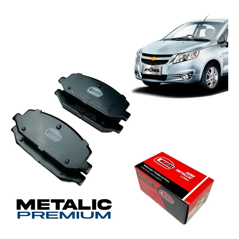 Pastillas De Freno Delanteras Chevrolet Sail 1.4 2010-2017