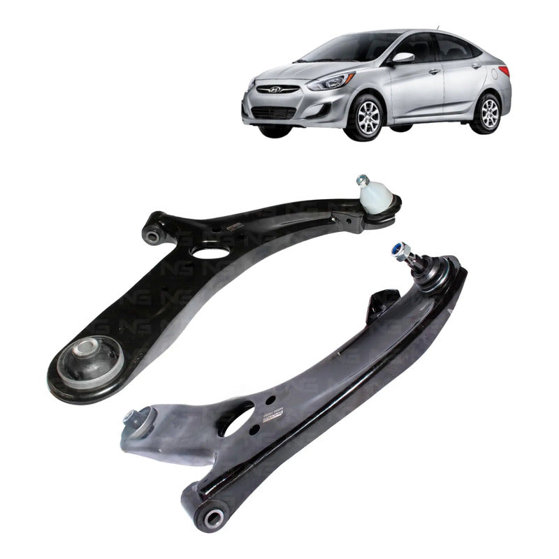 Par Bandejas Suspensión Para Hyundai Accent Rb 2011-2020